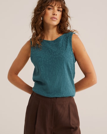 Haut WE Fashion en vert : devant