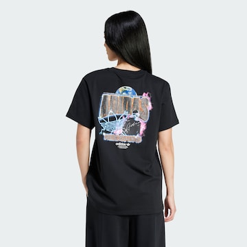 ADIDAS ORIGINALS Funktionsshirt 'Adi Records' in Schwarz