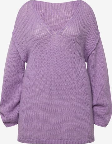 Angel of Style Sweater in Purple: front
