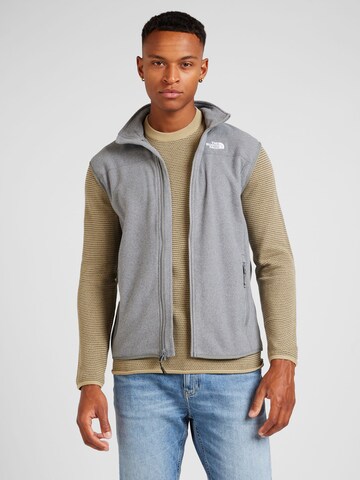 THE NORTH FACE Sportweste '100 Glacier' in Grau: Vorderseite