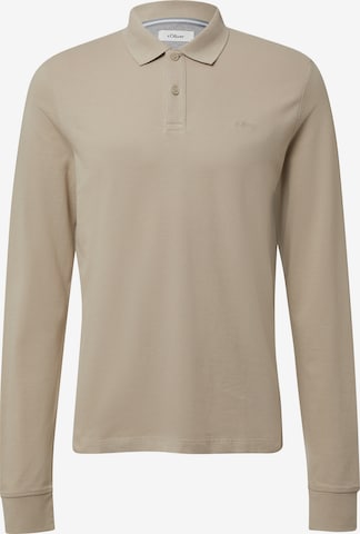 s.Oliver Shirt in Beige: Vorderseite