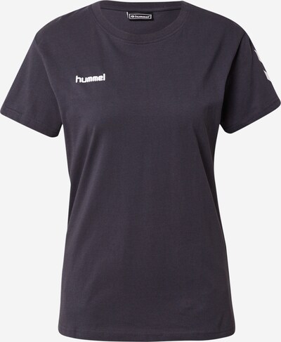 Hummel Functioneel shirt in de kleur Nachtblauw / Wit, Productweergave