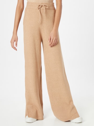 COMMA Wide Leg Hose in Beige: predná strana