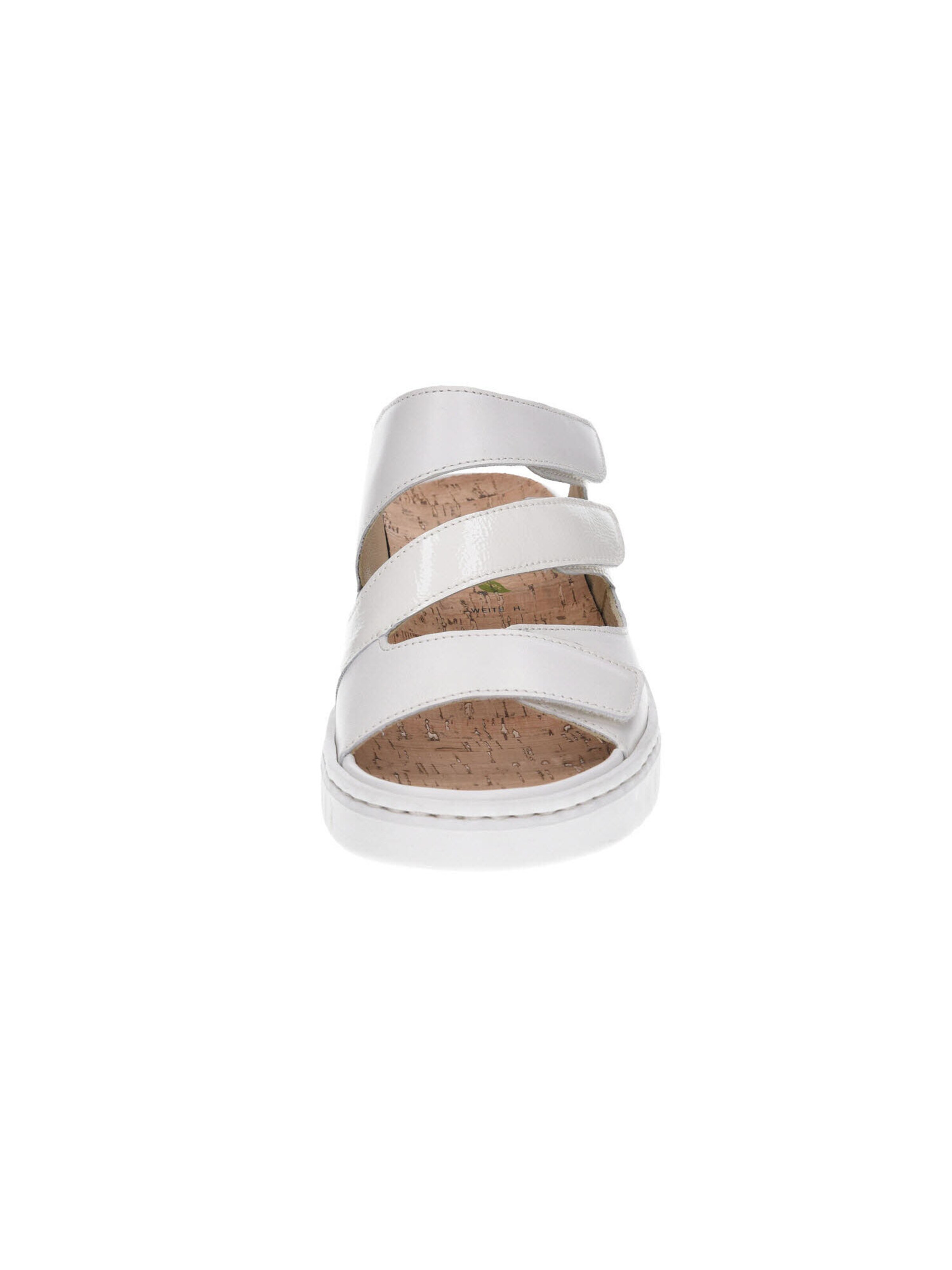 WALDLÄUFER Mules 'Willow' in White