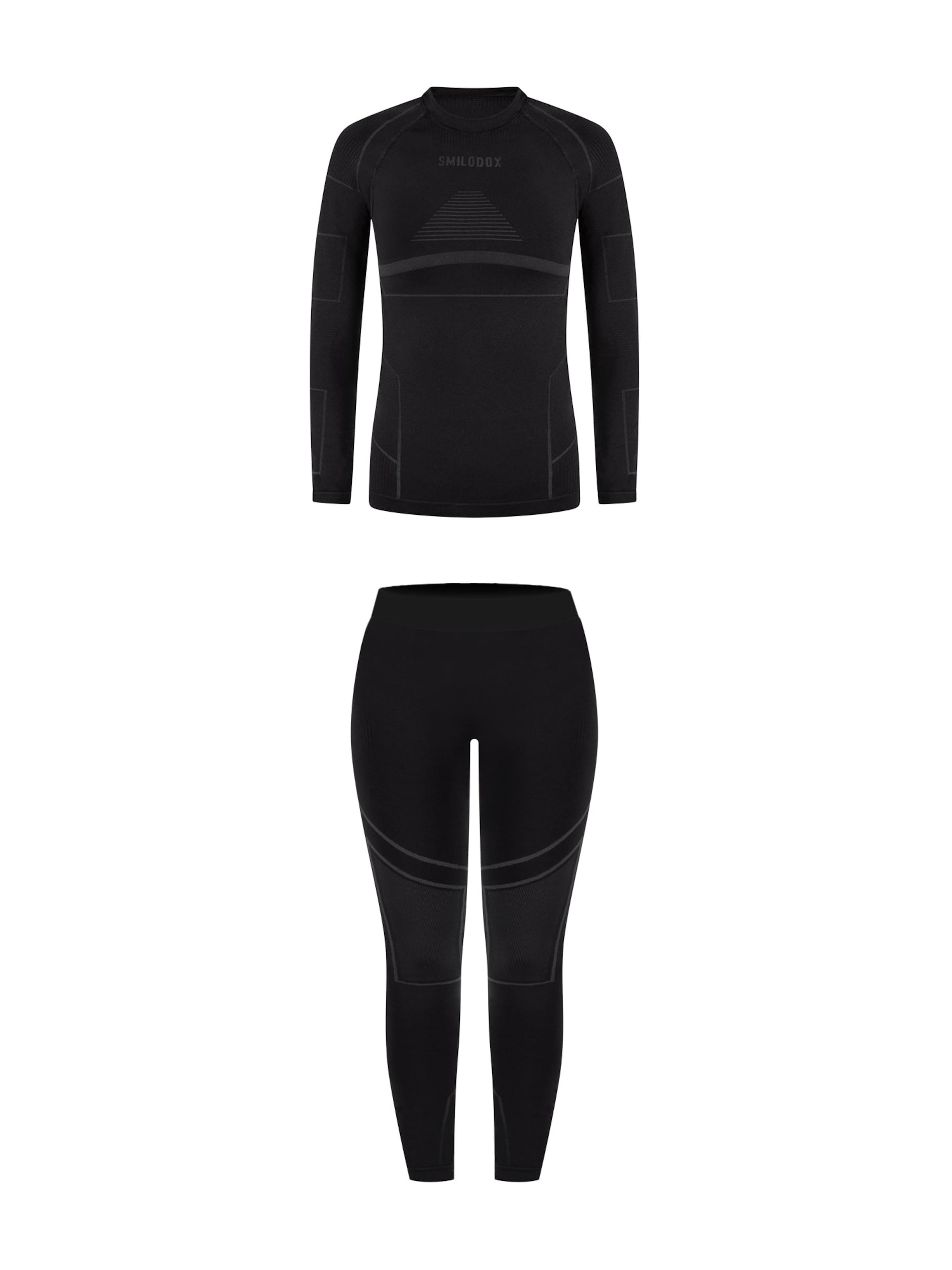 Smilodox Sports suit 'Tarian' in Black: front