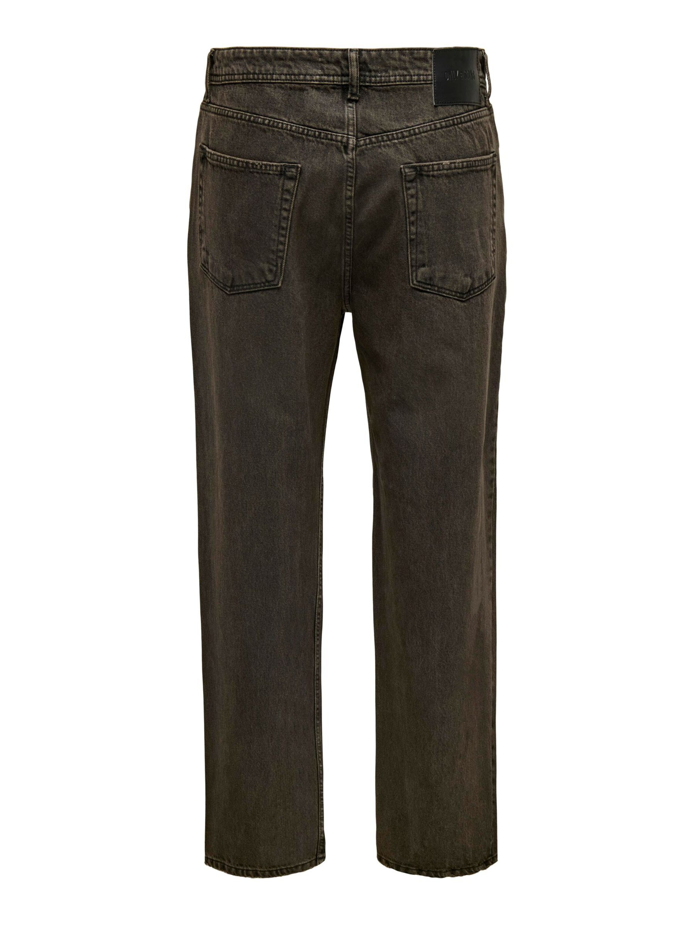 Only & Sons - regular Vaquero en marrón