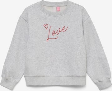 Vero Moda Girl Collegepaita 'VMTINA' värissä harmaa: etupuoli