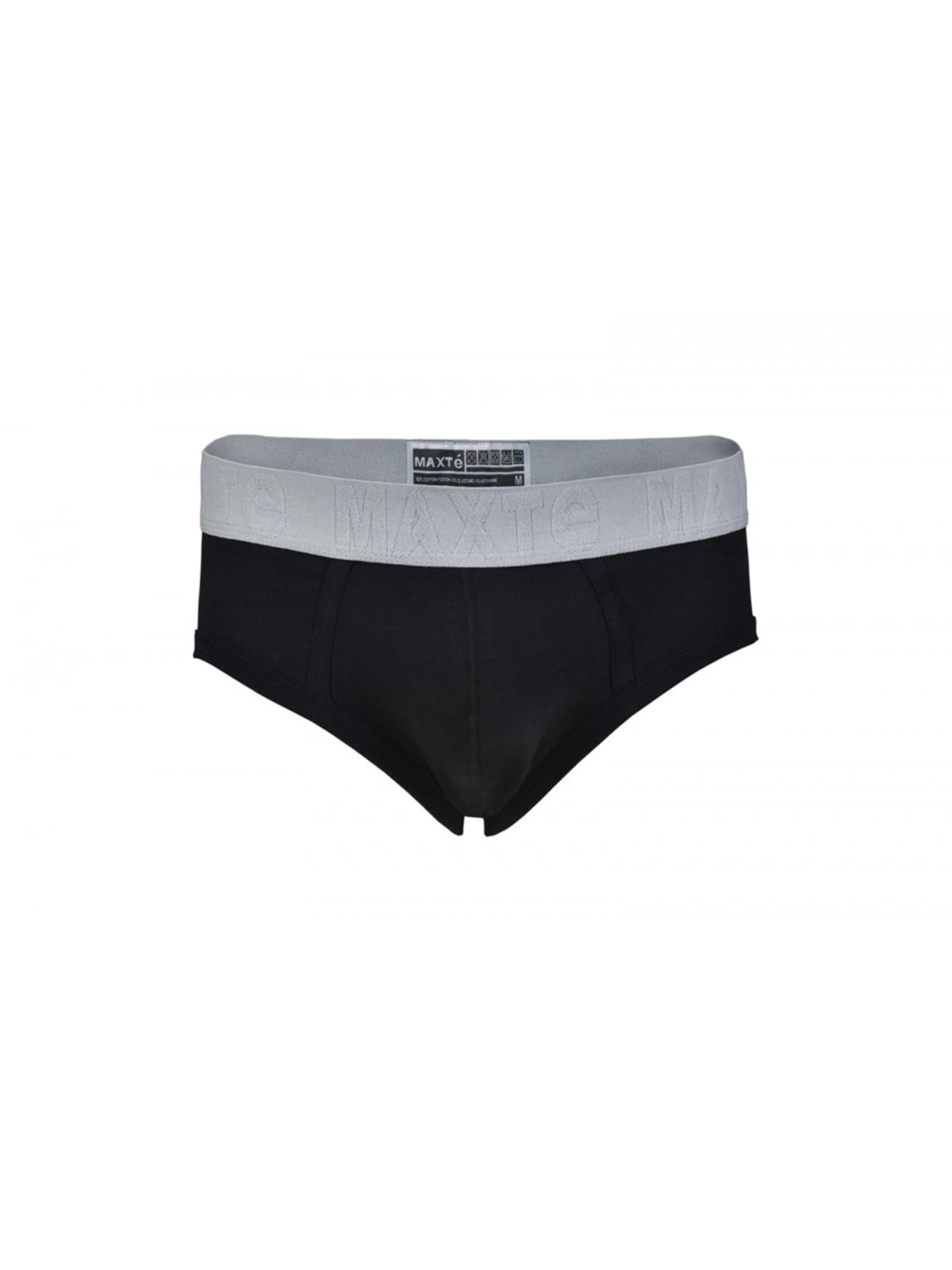 Slip 'COTTON MAX Slips Men 5er Pack' Maxte en noir