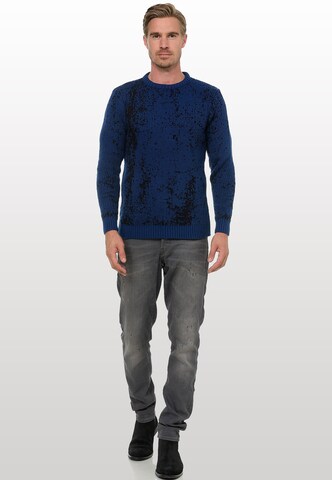 Rusty Neal Sweater in Blue