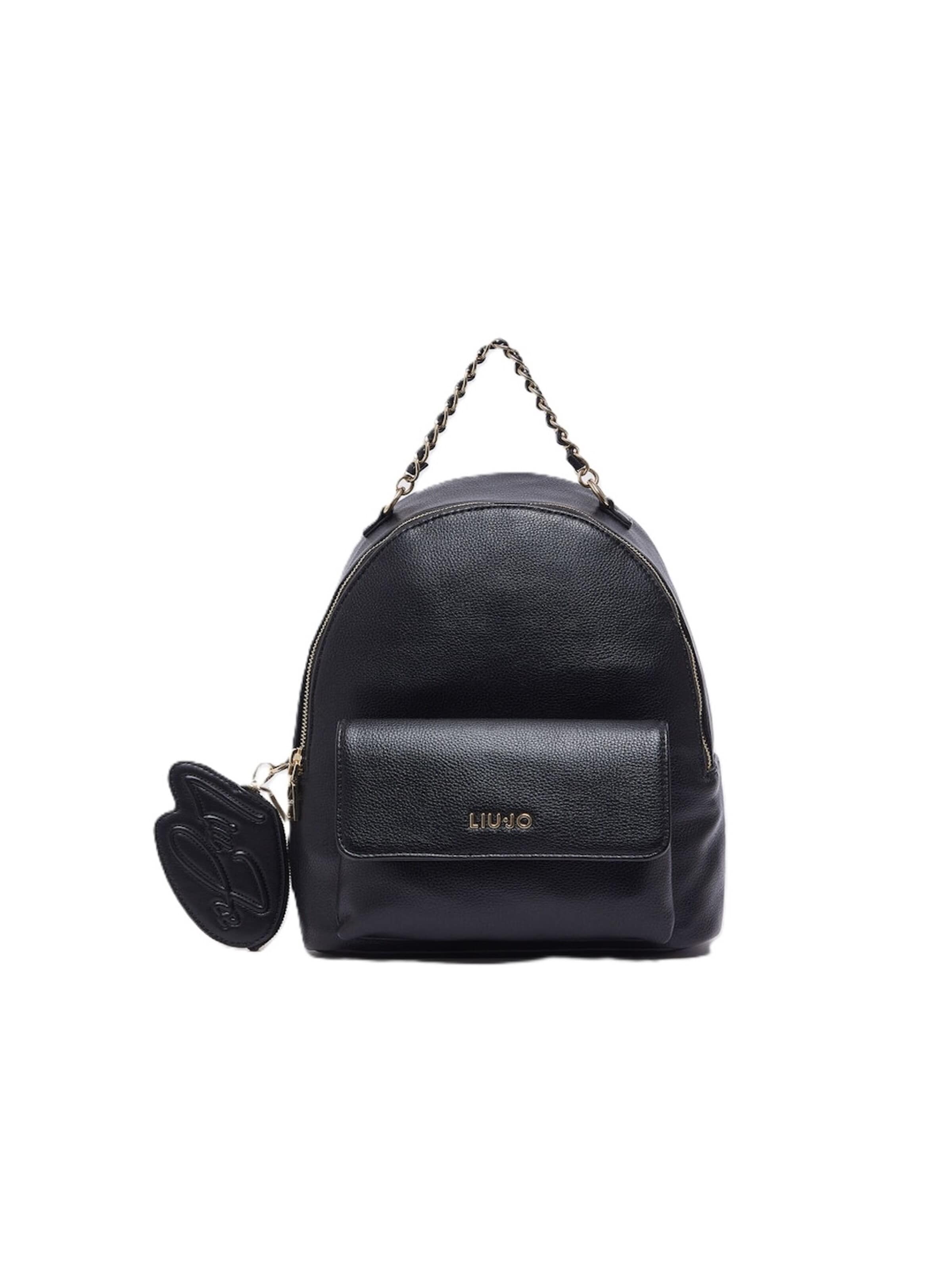 Liu Jo Rucksack 'AA6324 E1012'‌ in Schwarz: Vorderseite