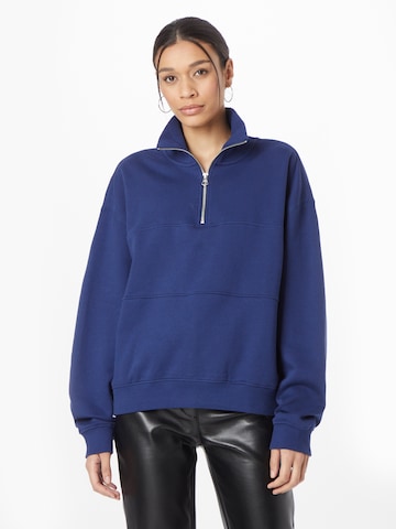 WEEKDAY Sweatshirt 'Essence' in Blauw: voorkant