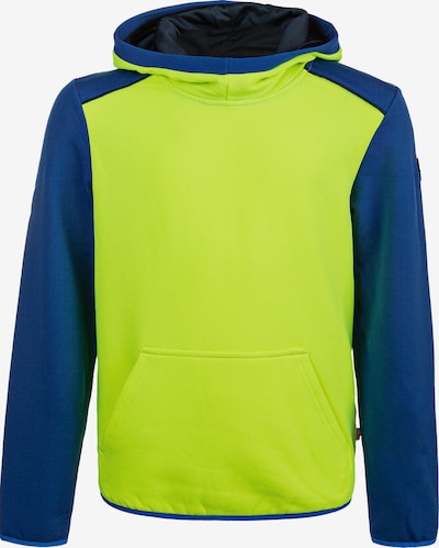 ZigZag Sweatshirt 'FINK' in Dark blue / Neon green, Item view