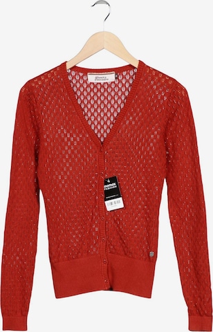 4funkyflavours Strickjacke XS in Rot: Vorderseite