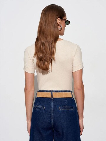 Dilvin Shirt in Beige