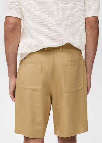 MANGO MAN Regular Pants 'Banarea' in Beige