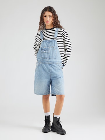 Loosefit Pantaloni con pettorina 'Bowey' di G-STAR in blu: frontale