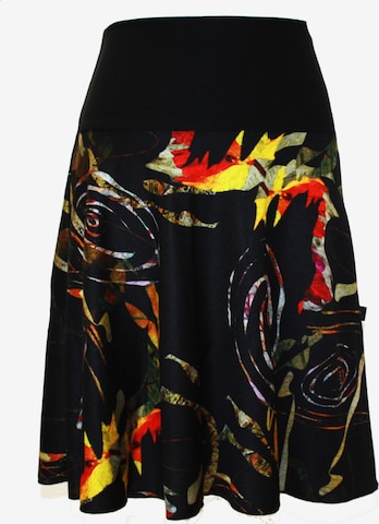 dunkle design Skirt 'Punta die Roma' in Black: front