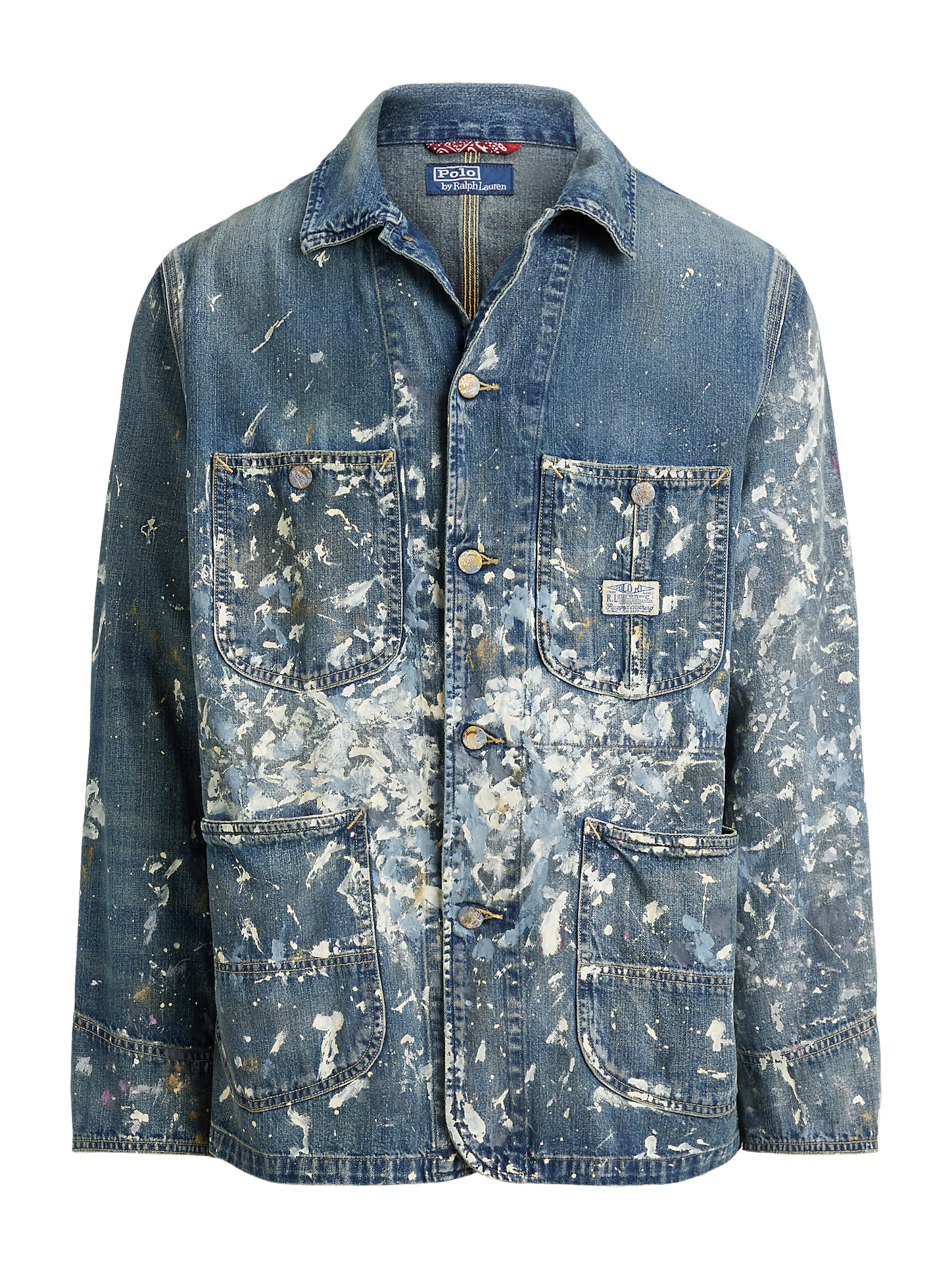 Polo Ralph Lauren Kevad-sügisjope, värv sinine: eest vaates