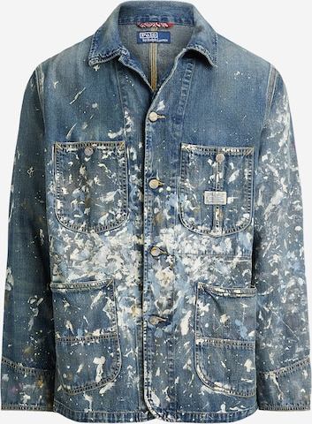 mėlyna Polo Ralph Lauren Demisezoninė striukė: priekis