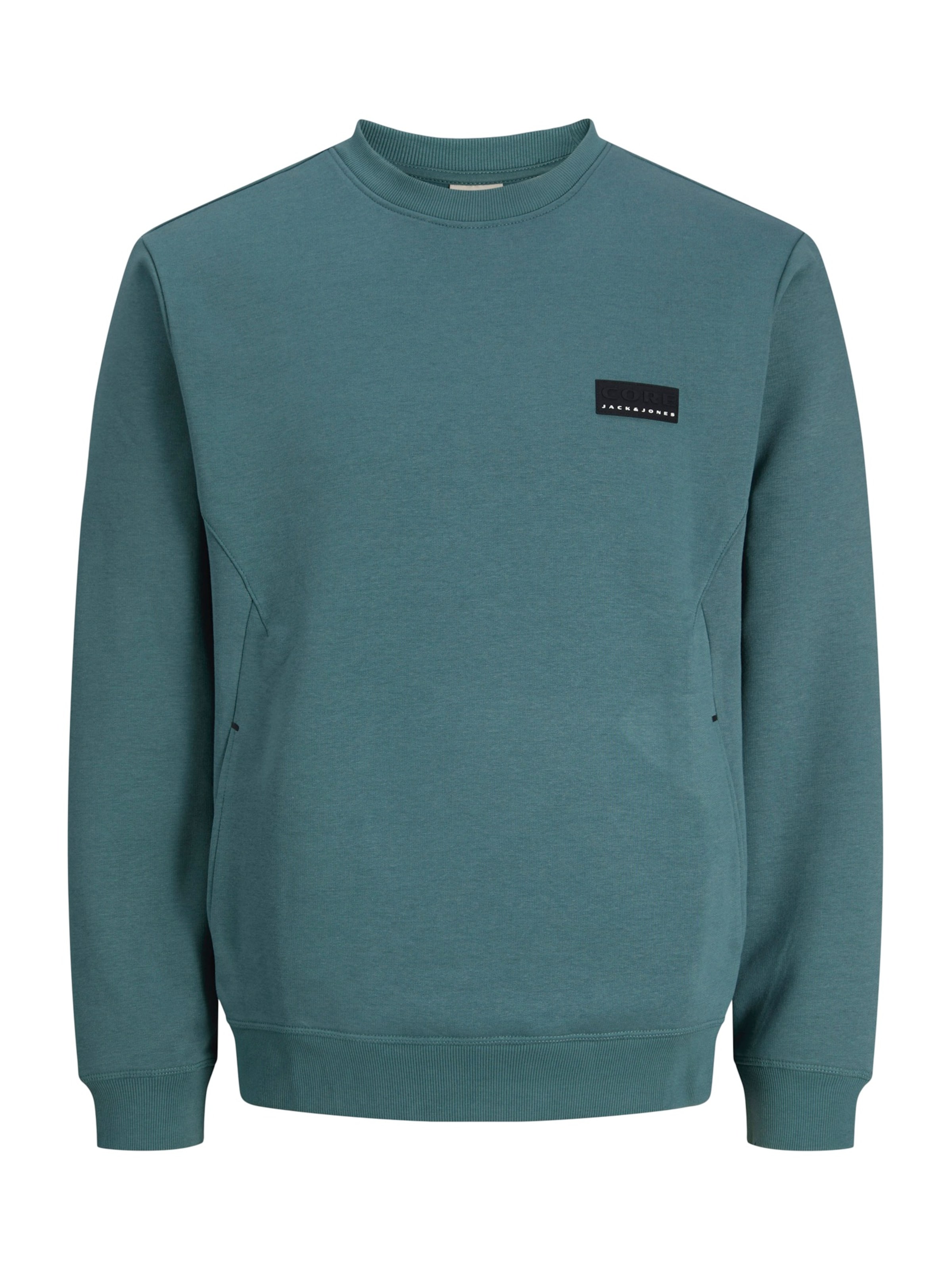 JACK & JONES Mikina 'JCOFUSION' – modrá: přední strana