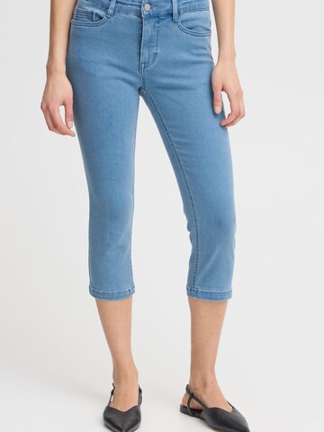 Fransa Slim fit Jeans 'Luxe' in Blue: front