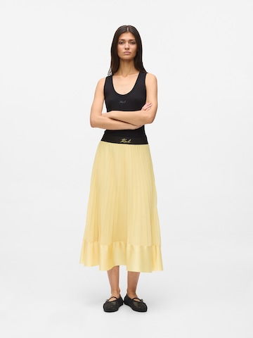 Gonna di Karl Lagerfeld in giallo