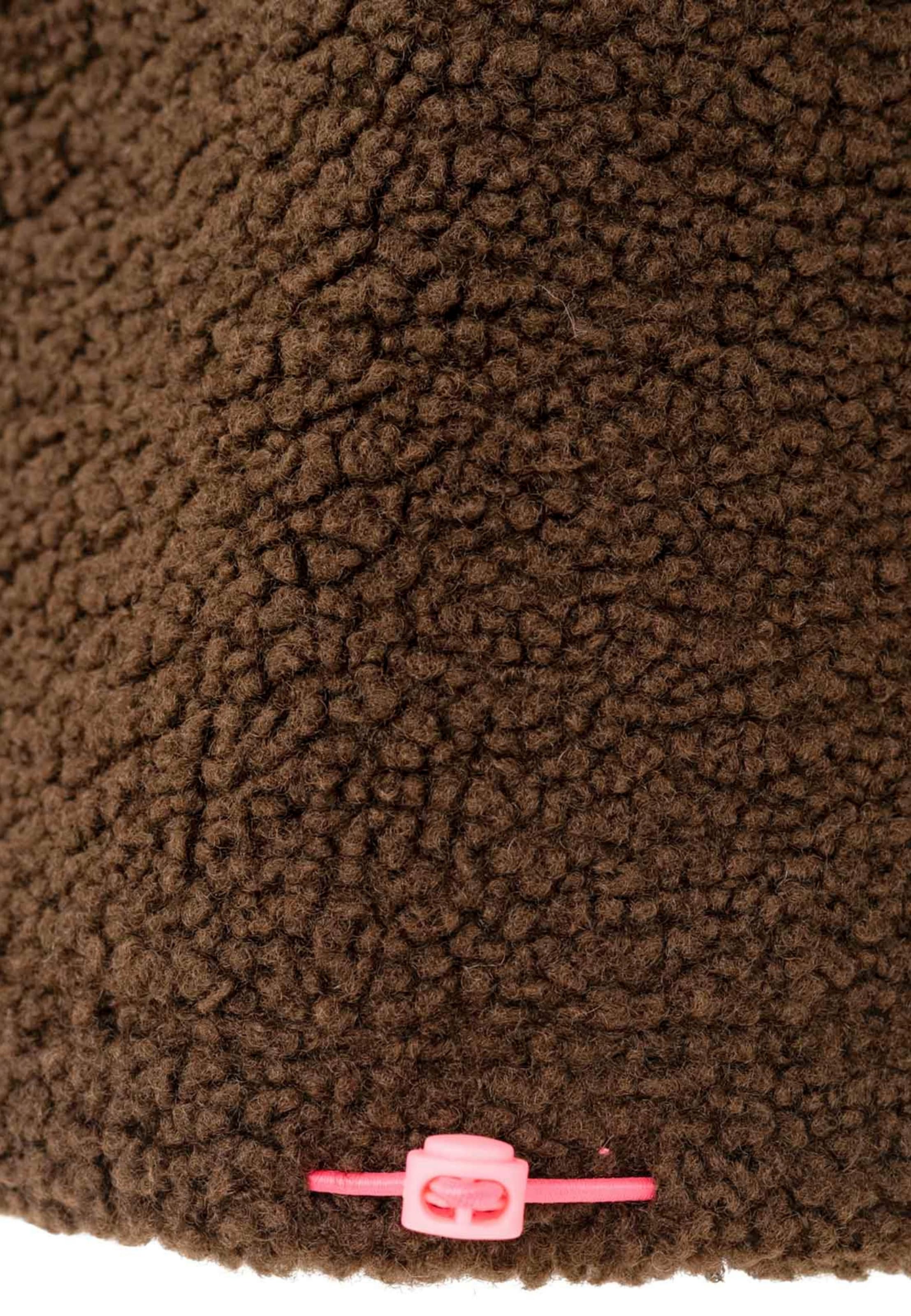 Zwillingsherz Sweatshirt in Brown: front