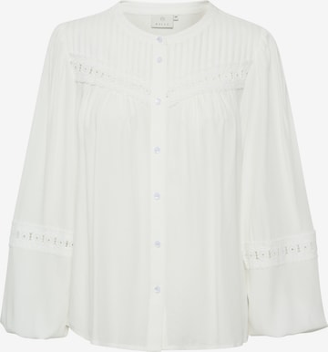 Chemisier Kaffe en blanc : devant