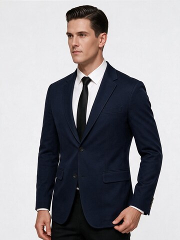 ALLTHEMEN Regular fit Suit Jacket 'Tragestolz' in Blue