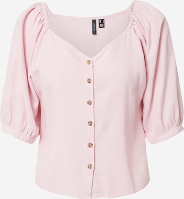 VERO MODA Блуза 'VMASTIMILO' в розово: отпред
