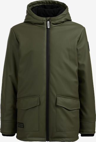 WE Fashion Between-Season Jacket in Green: front