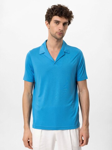 T-Shirt Antioch en bleu : devant