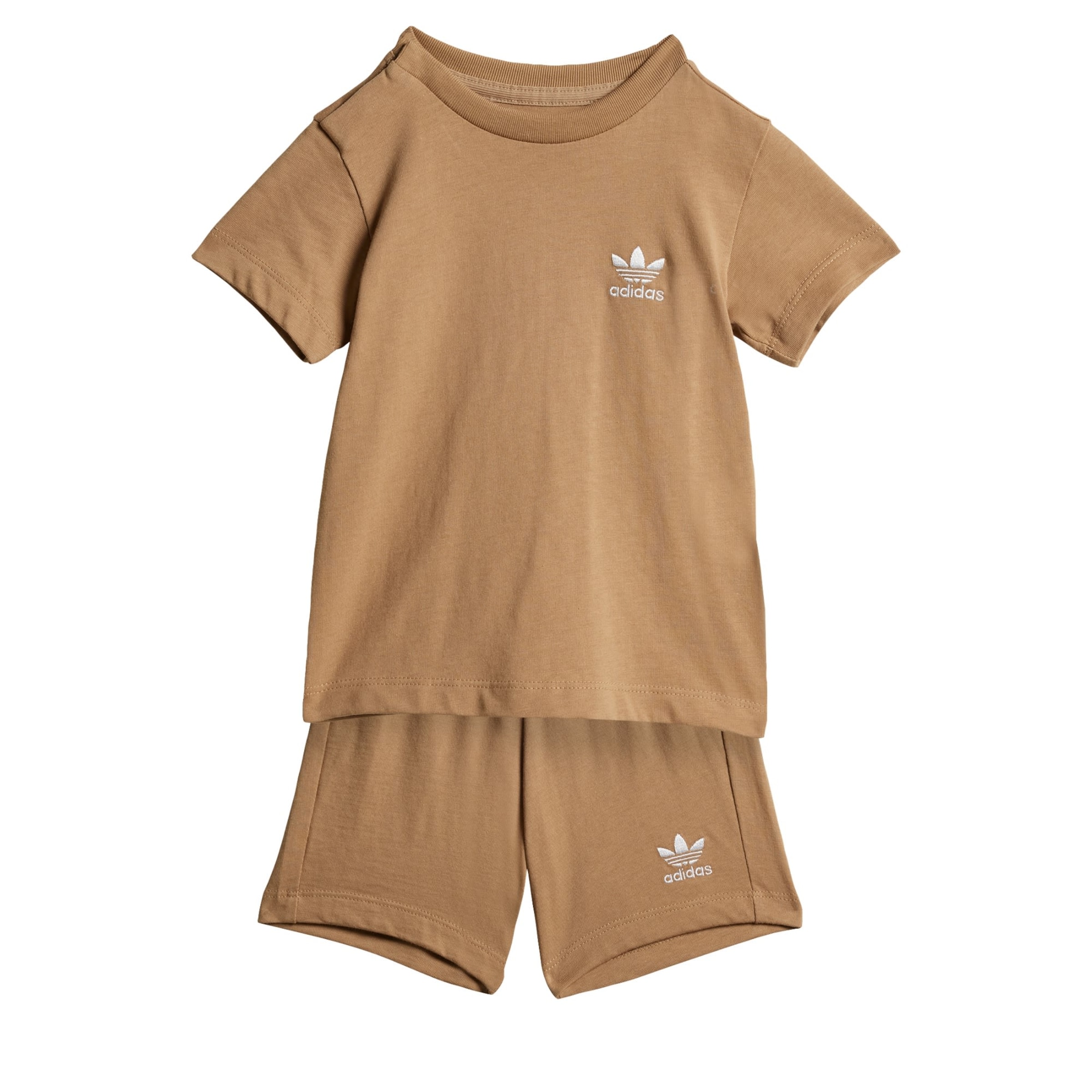 ADIDAS ORIGINALS Σετ 'Trefoil Essentials' σε καφέ: μπροστά