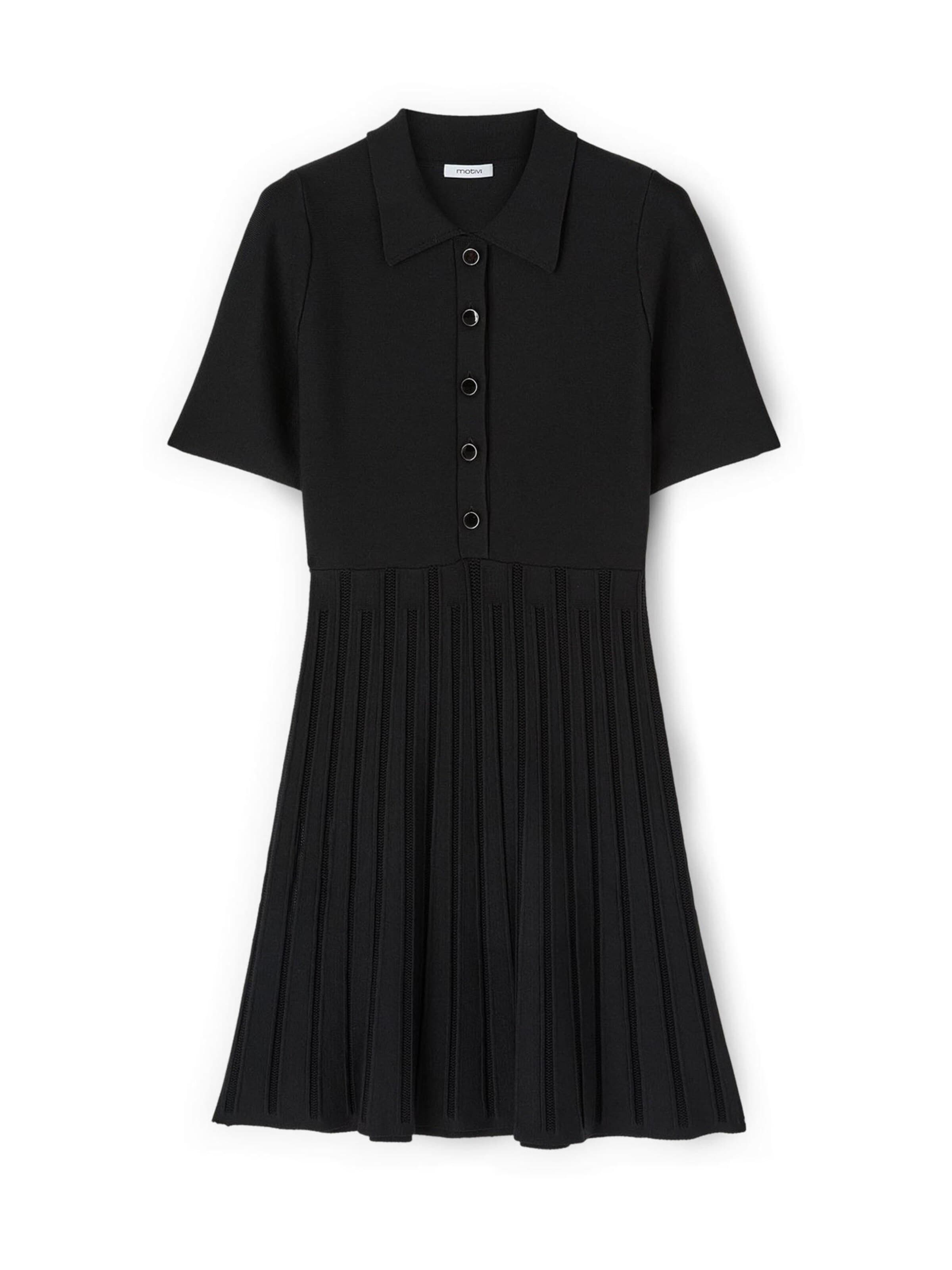 MOTIVI Dress in Black: front