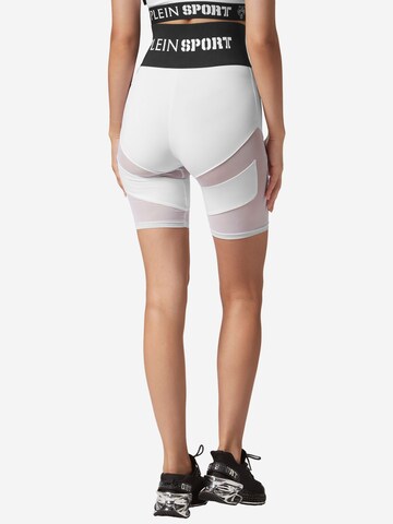 Plein Sport Skinny Leggings in Wit