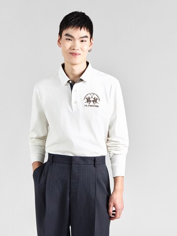 T-Shirt La Martina en blanc : devant