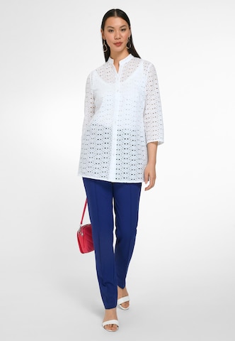 Anna Aura Blouse in White