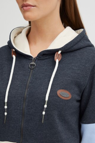 Oxmo - Sudadera con cremallera 'Kate' en azul