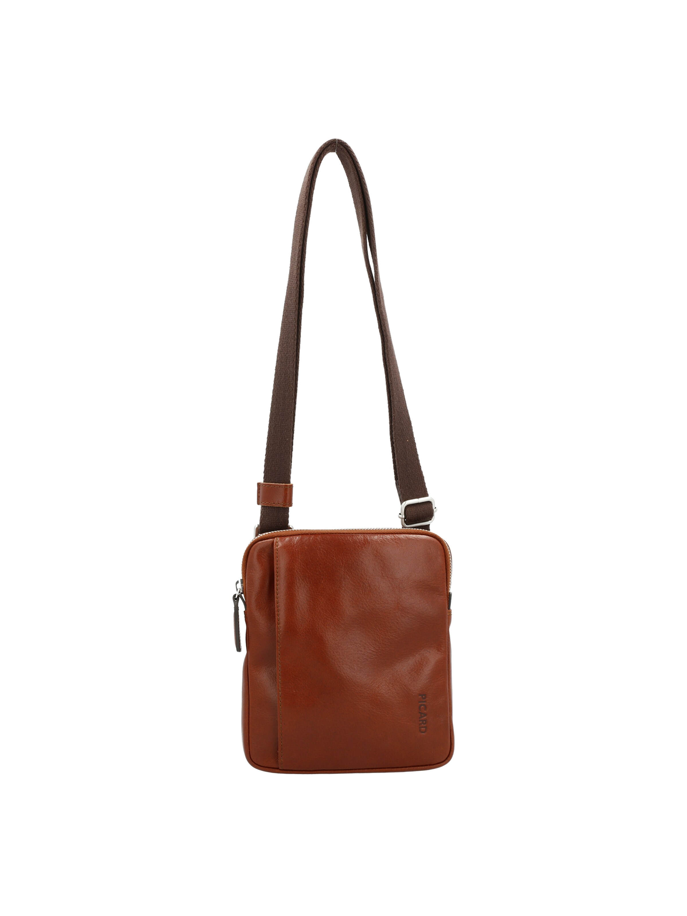 Picard Umhängetasche 'Frère' in Braun: Vorderseite