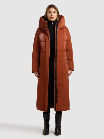 khujo Wintermantel 'Soulani5' in Orange