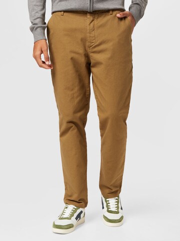 AMERICAN VINTAGE Regular Trousers 'CHOPAMY' in Brown: front