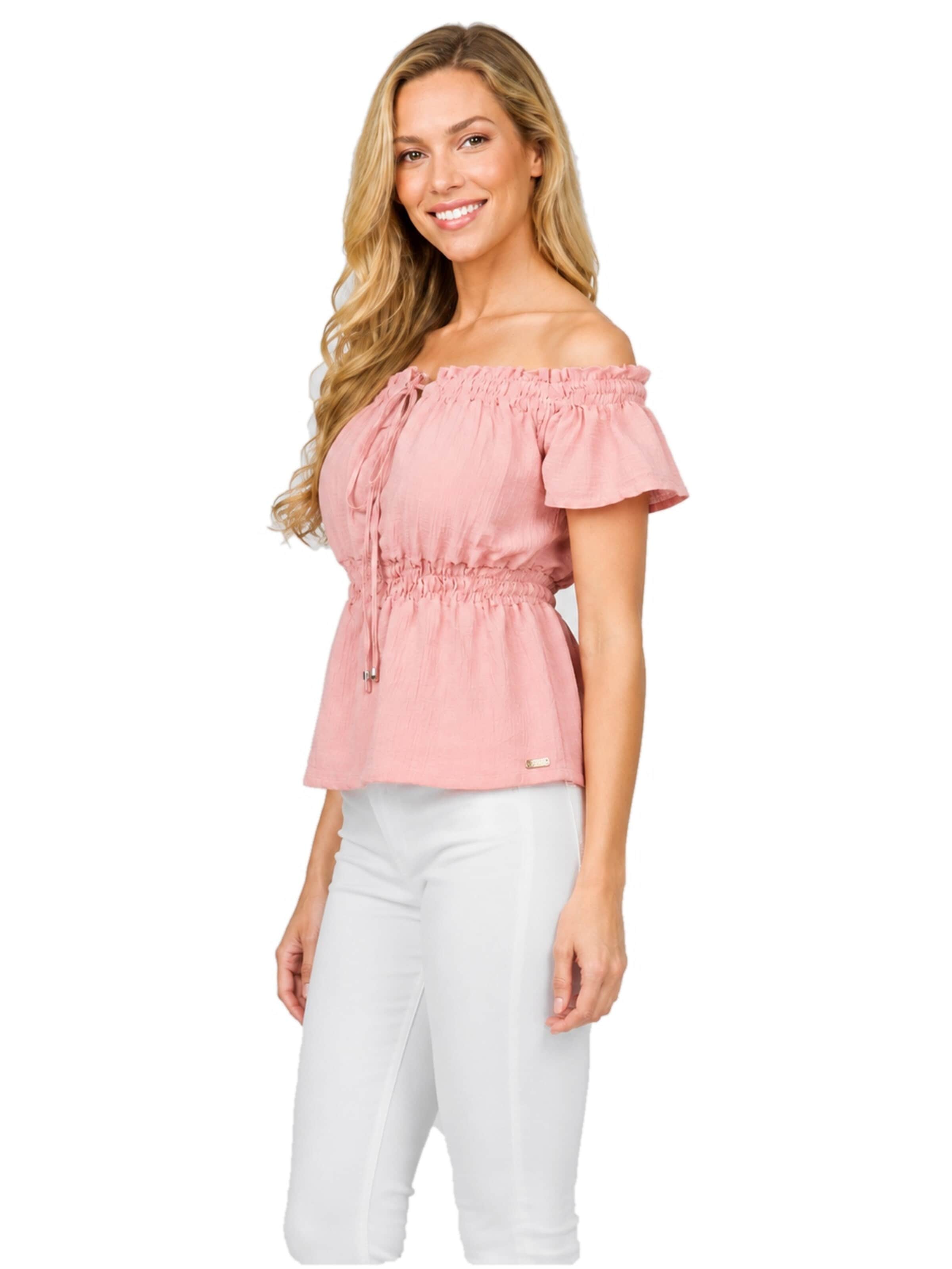 GUESS Bluse‌‌‌‌‌‌‌‌ in Pink