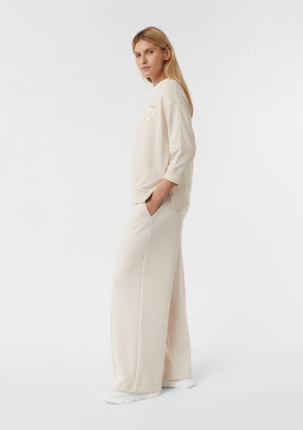 Sweat-shirt comma casual identity en beige