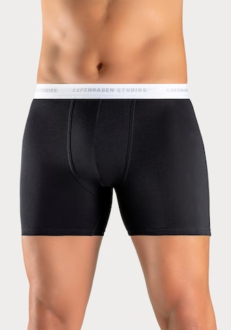 Boxer di Copenhagen Studios in nero: frontale