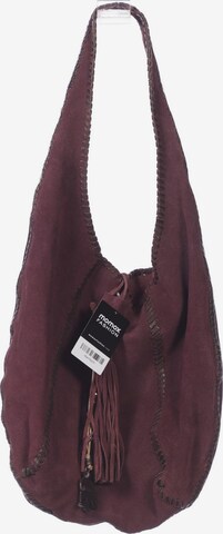 ANOKHI Handtasche gross Leder One Size in Rot: predná strana