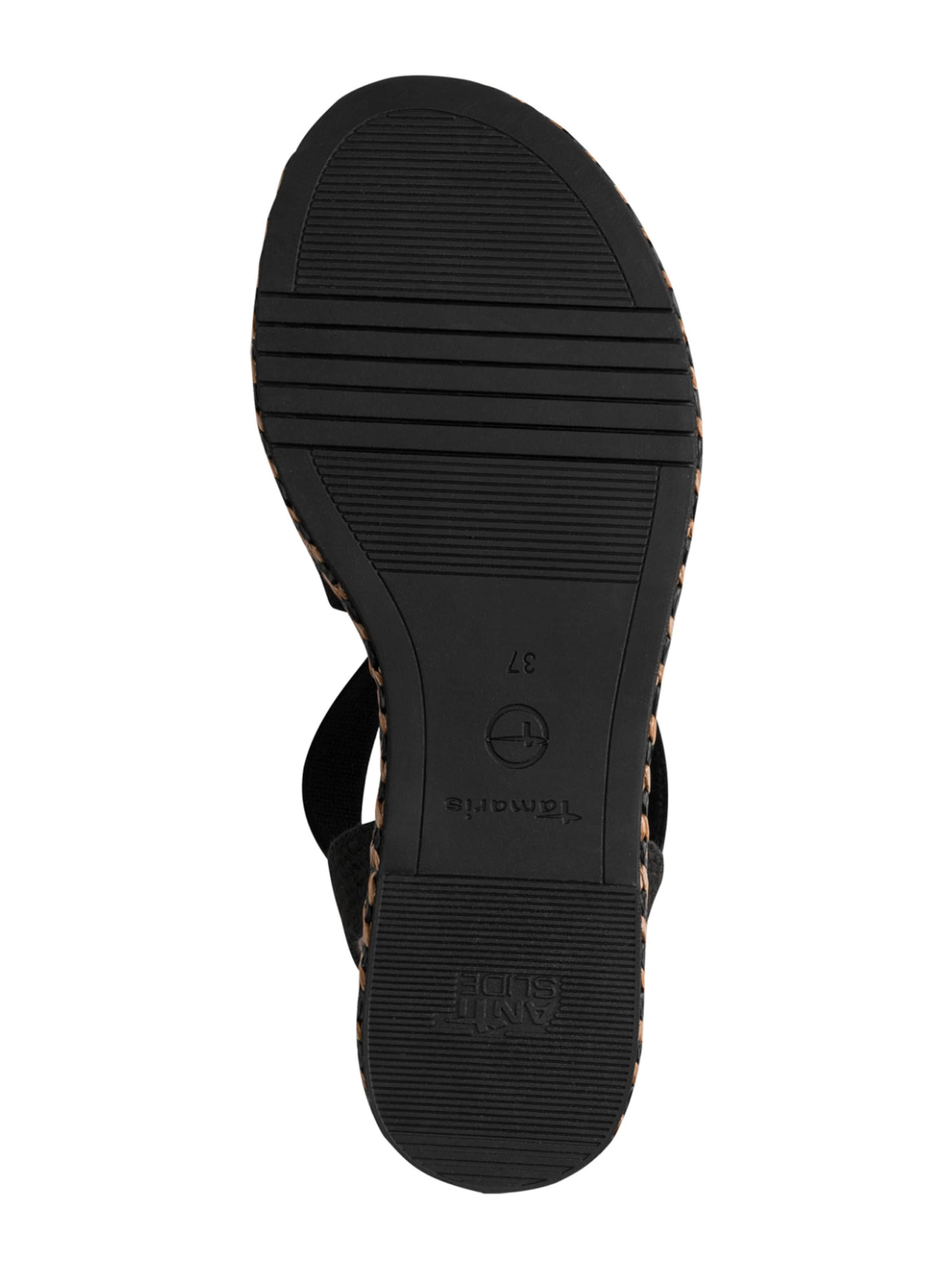 Tamaris Remienkové sandále - Čierna