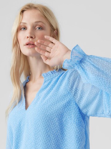 VERO MODA Bluse 'Rie' in Blau