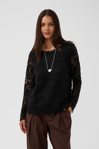 CULTURE - Blusa en negro: frente