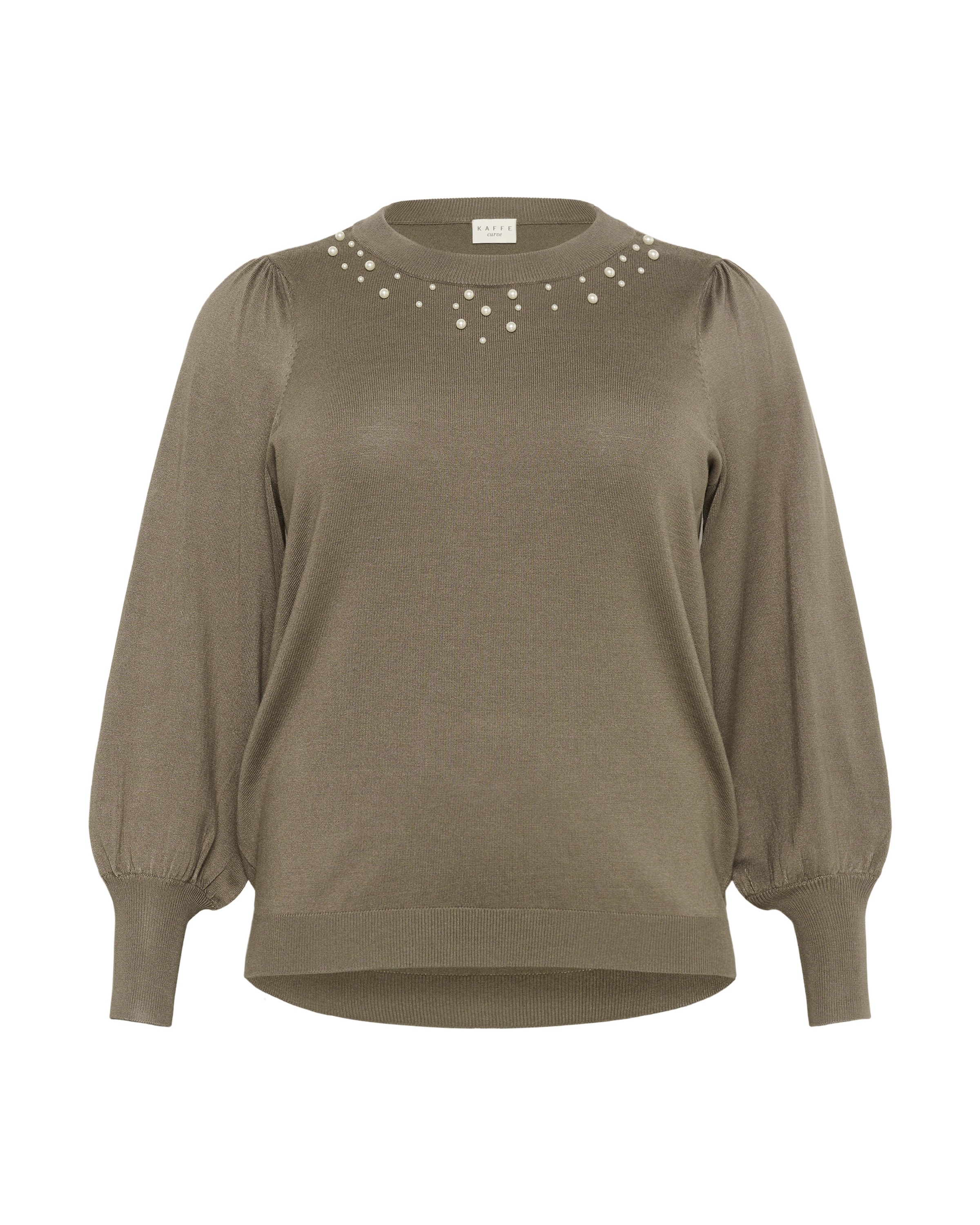 KAFFE CURVE Pullover 'KCrahina' i brun: forside