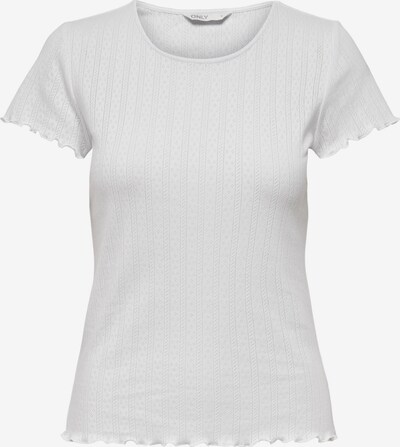 ONLY T-shirt 'Carlotta' en blanc, Vue avec produit